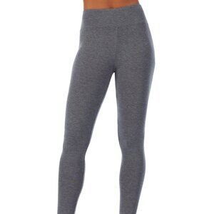#1435 Cuddl Duds Softwear with Stretch High-Waist Leggings - Charcoal
